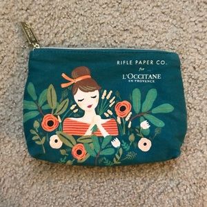 Rifle paper co cosmetic bag